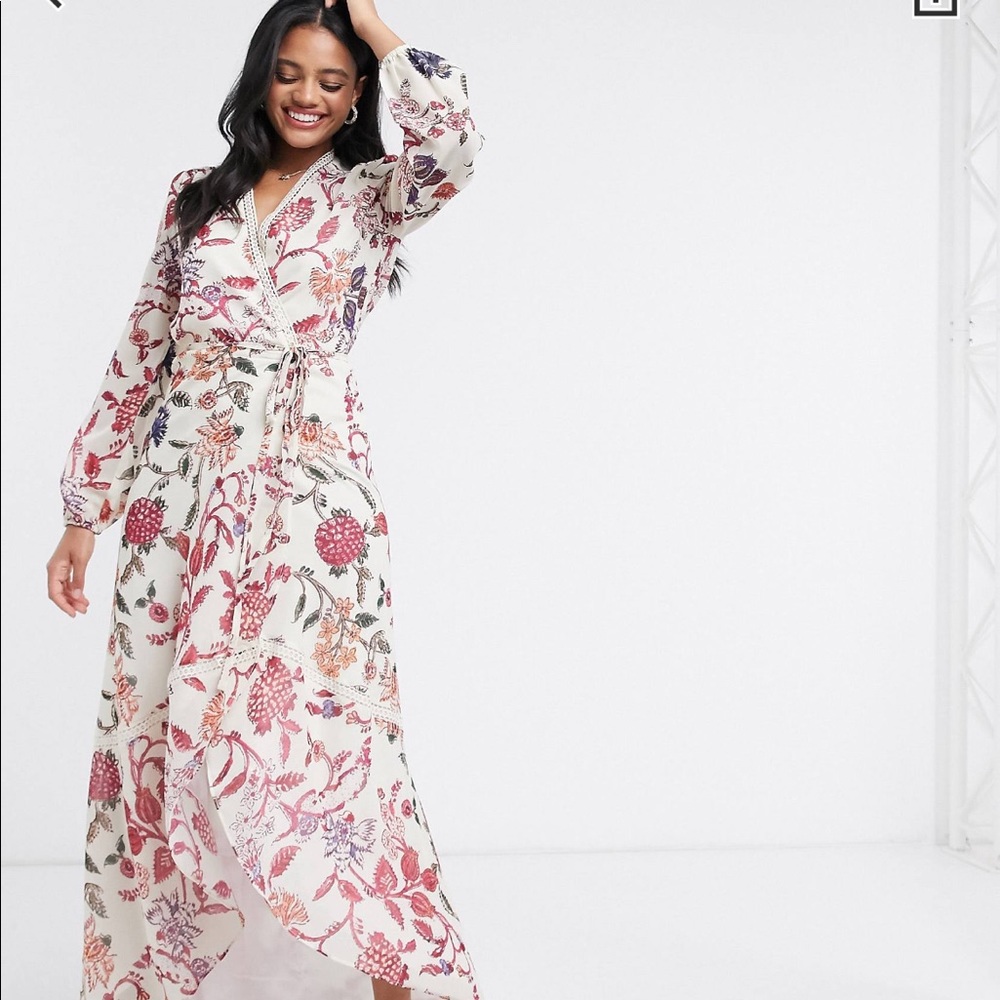 ASOS Maxi Wrap Dress